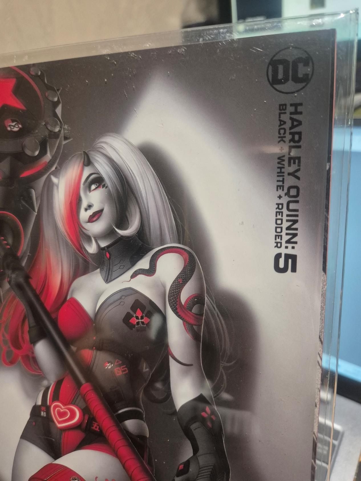 Harley Quinn: Black + White + Redder, #5, Warren Louw Variant, Mint