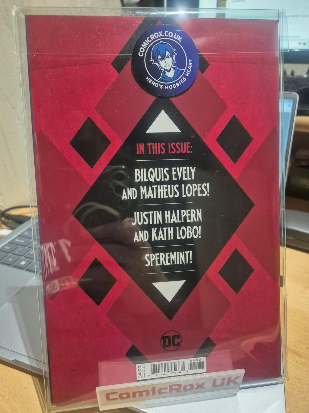 Harley Quinn: Black + White + Redder, #5, Warren Louw Variant, Mint