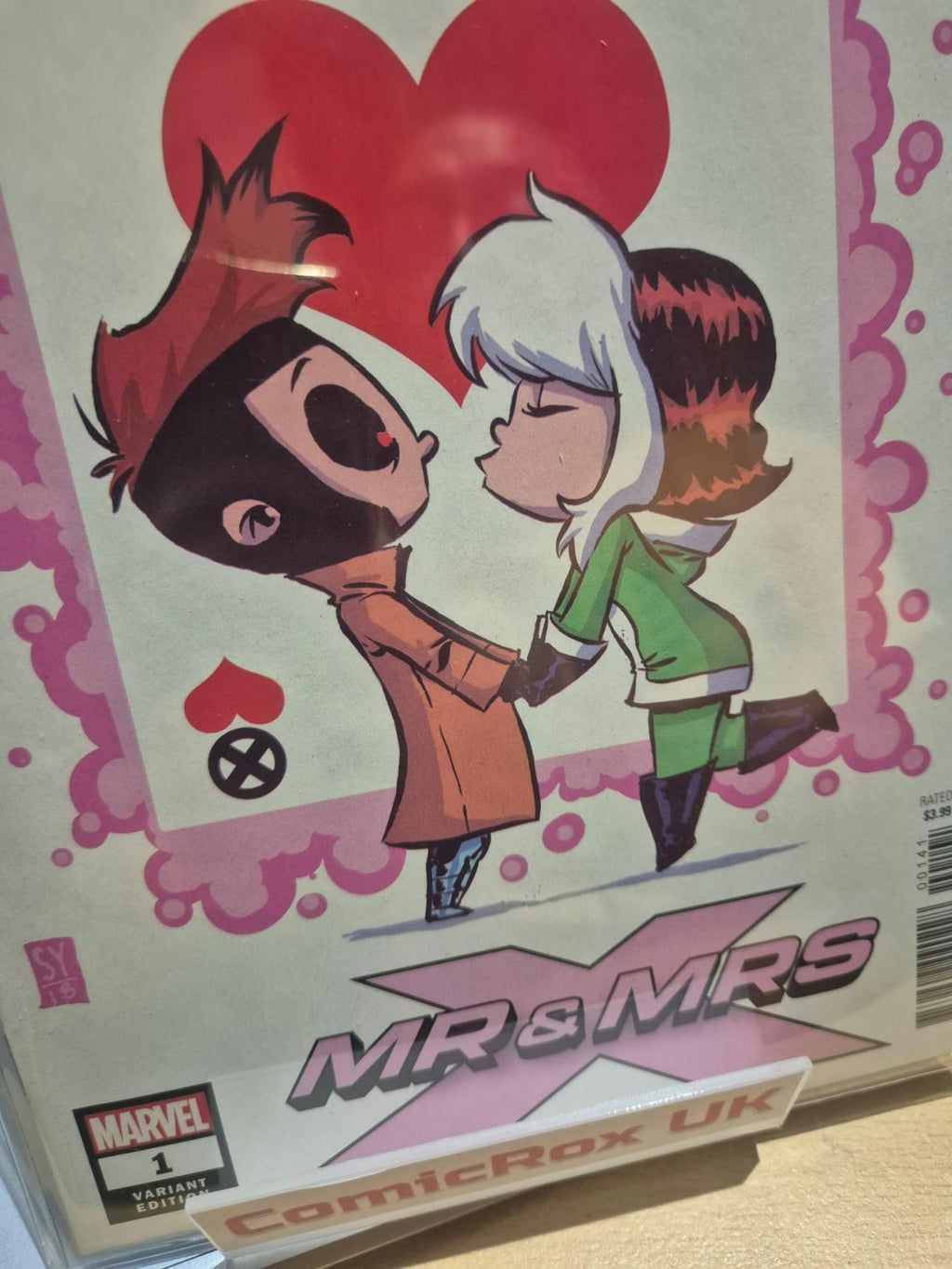 Mr & Mrs X, #1, Variant, Skottie Young Baby Cover - NM, Mylar