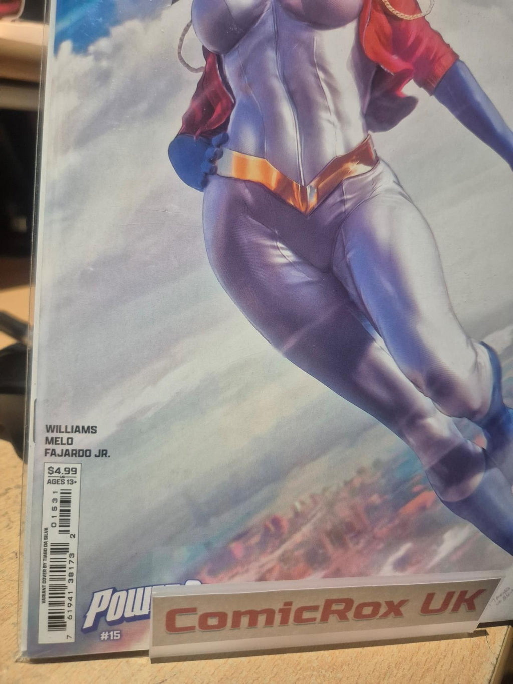 Power Girl, Vol. 3, #15, Tiago Da Silva Variant Cover, Mint, Key Edition