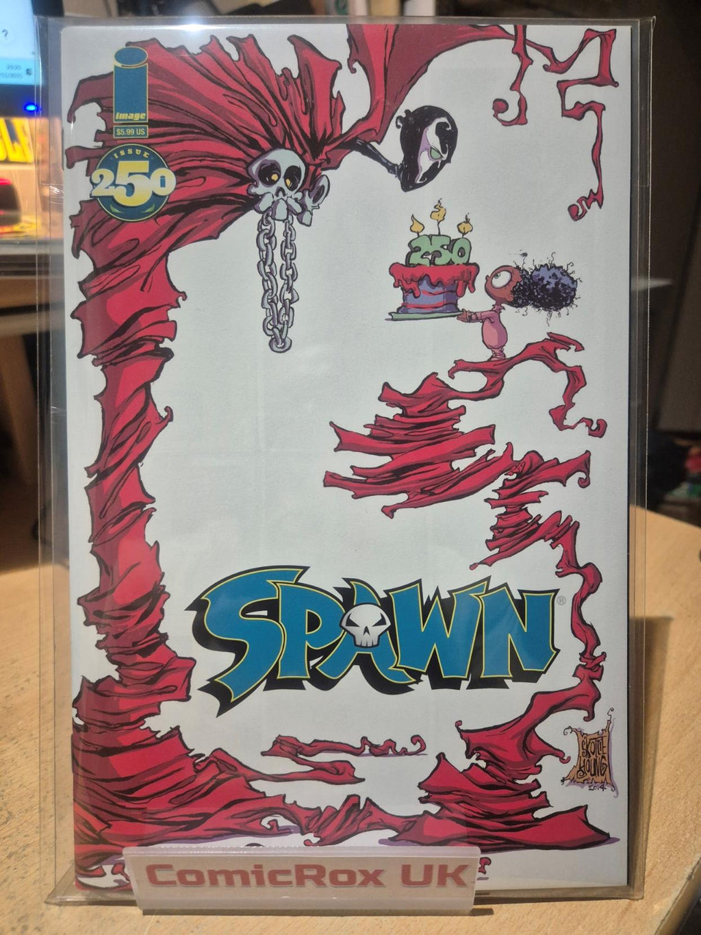 Spawn #250 Skottie Young Variant Image Comics 1st Print, MINT - Low Print Run