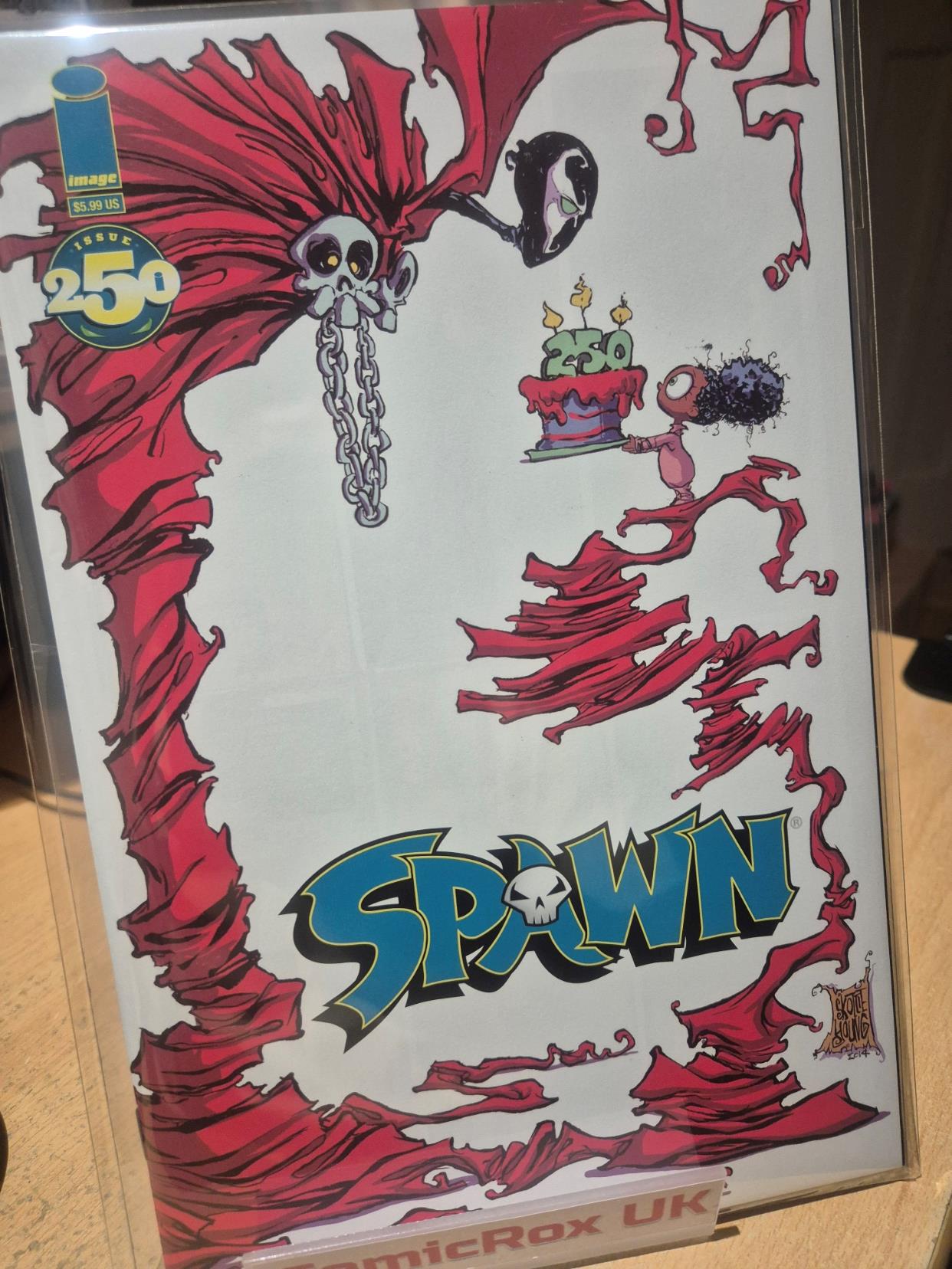 Spawn #250 Skottie Young Variant Image Comics 1st Print, MINT - Low Print Run