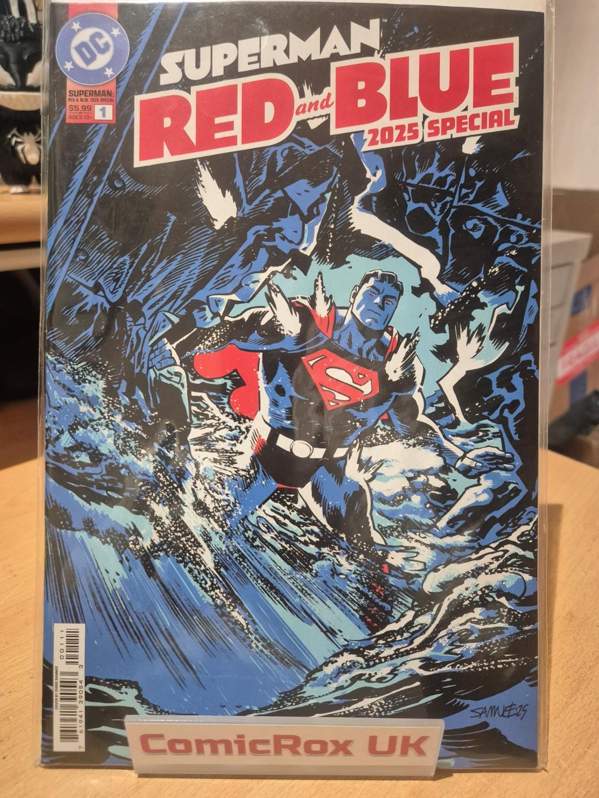 Superman Red & Blue 2025 Special, #1, Chris Samnee Cover, NEW, wk44