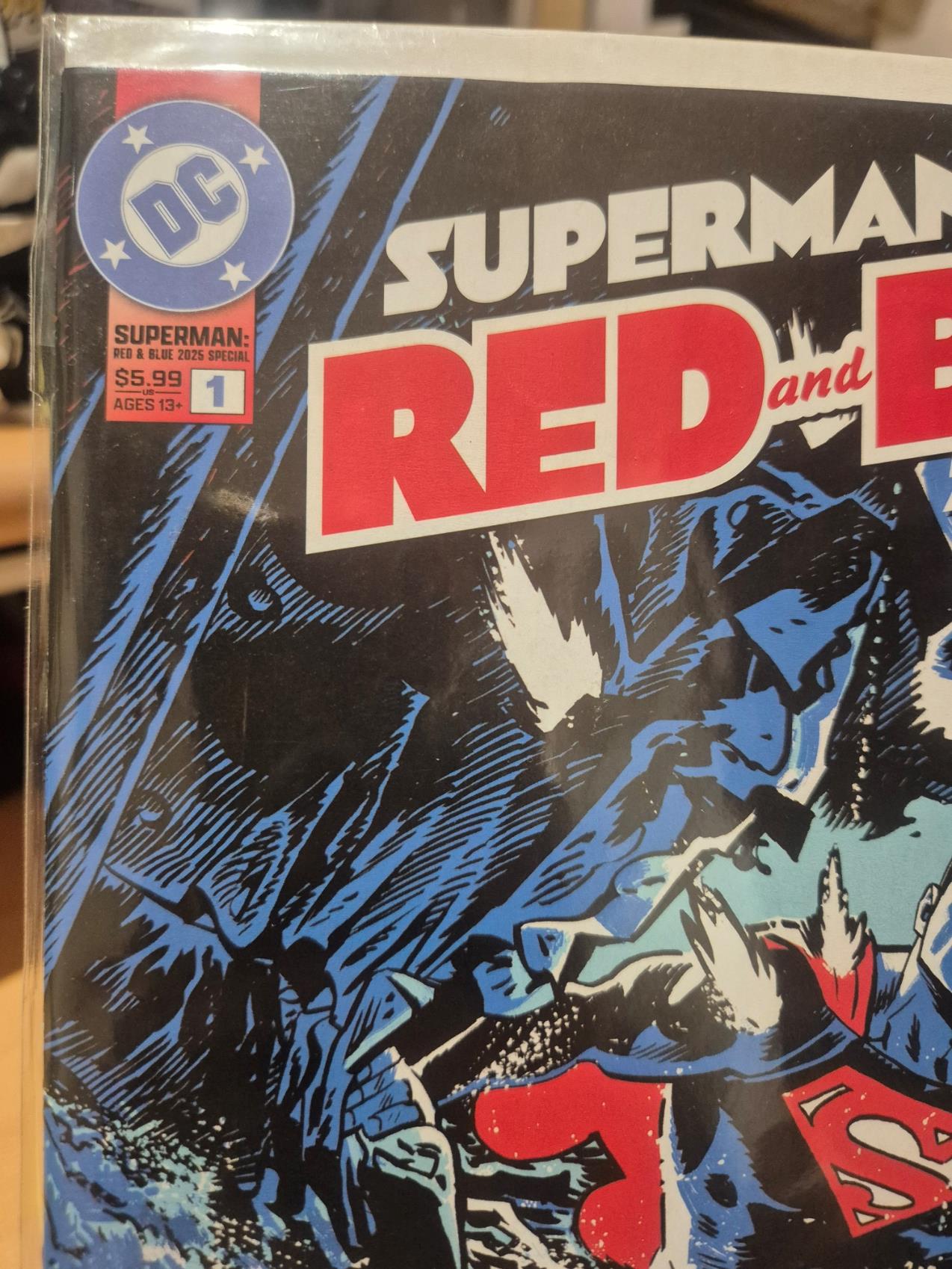 Superman Red & Blue 2025 Special, #1, Chris Samnee Cover, NEW, wk44