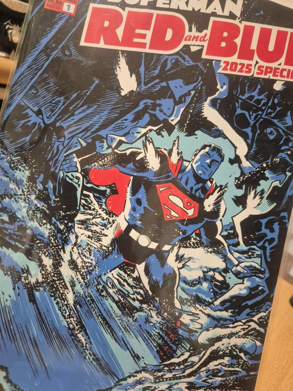 Superman Red & Blue 2025 Special, #1, Chris Samnee Cover, NEW, wk44