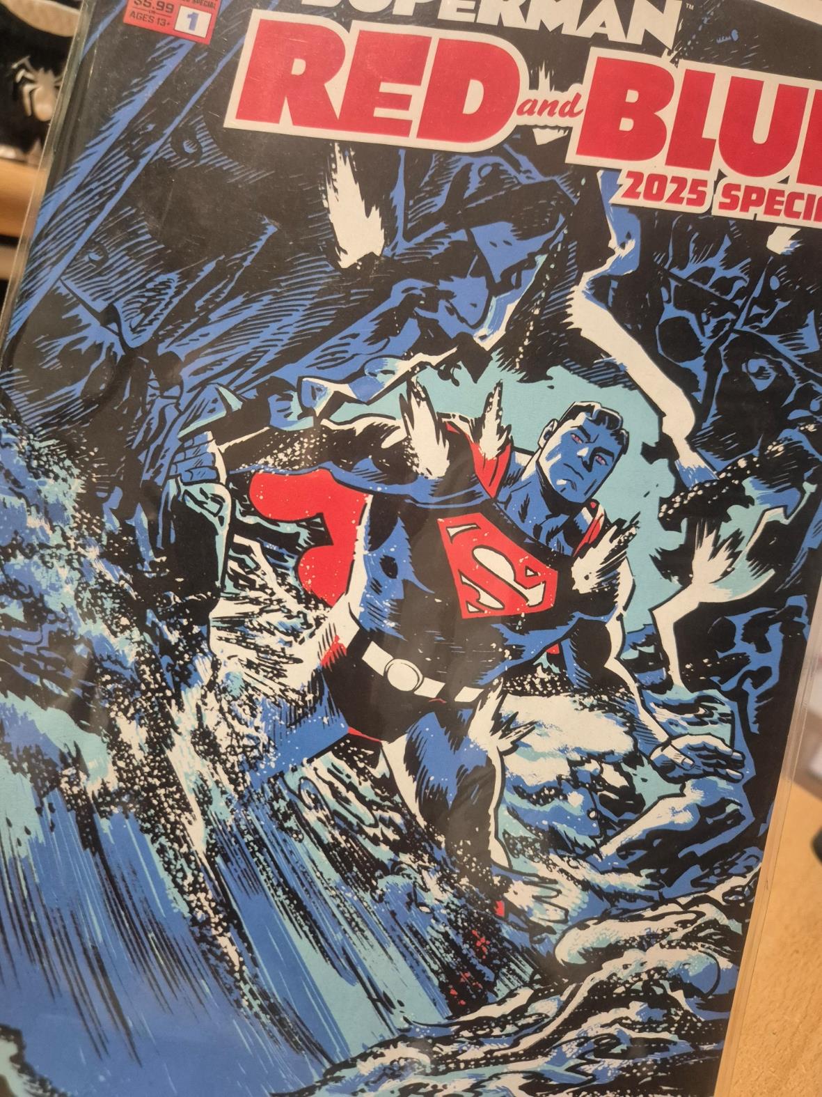 Superman Red & Blue 2025 Special, #1, Chris Samnee Cover, NEW, wk44