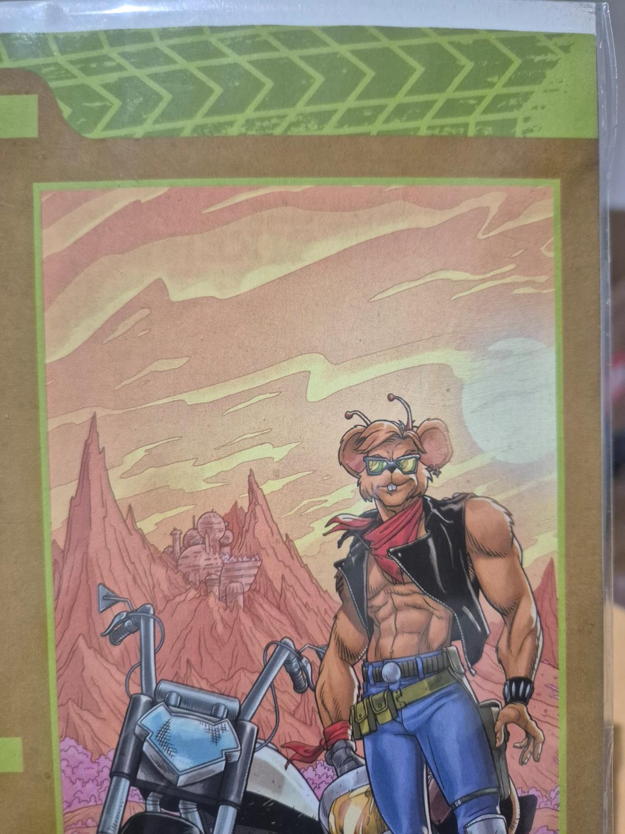 Biker Mice From Mars (Oni Press), #5, Aj Jothikumar Handbook Variant, NEW/Mint