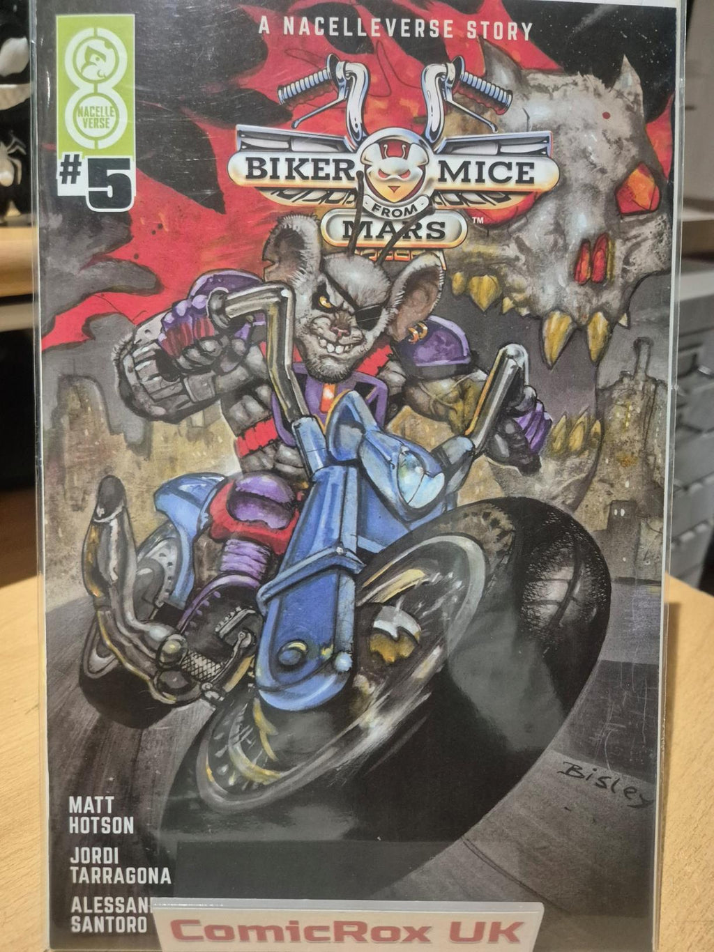 Biker Mice From Mars, #5, Simon Bisley INCENTIVE Variant (1:10), NEW/Mint