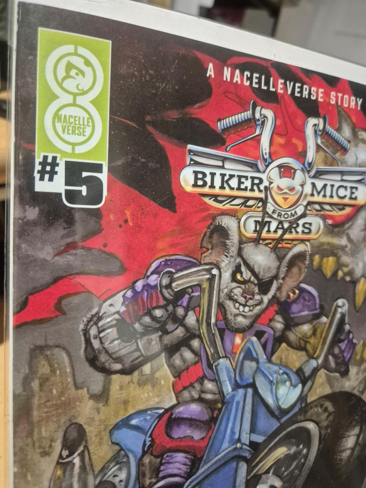 Biker Mice From Mars, #5, Simon Bisley INCENTIVE Variant (1:10), NEW/Mint