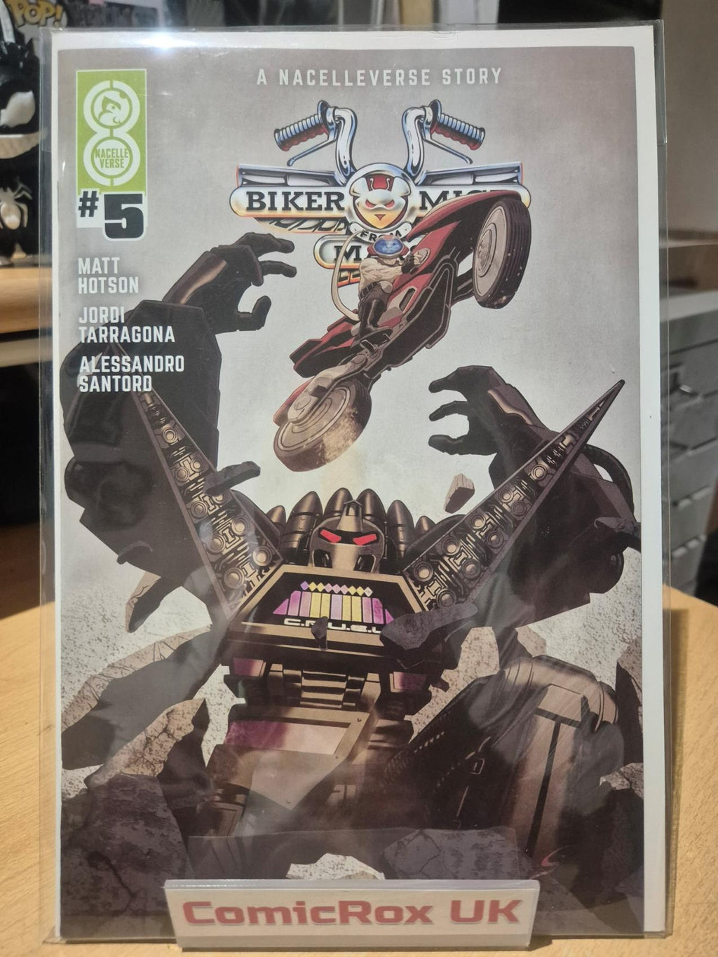 Biker Mice From Mars (Oni Press), Vol. 2, #5, Grey Williamson Variant, NEW/Mint