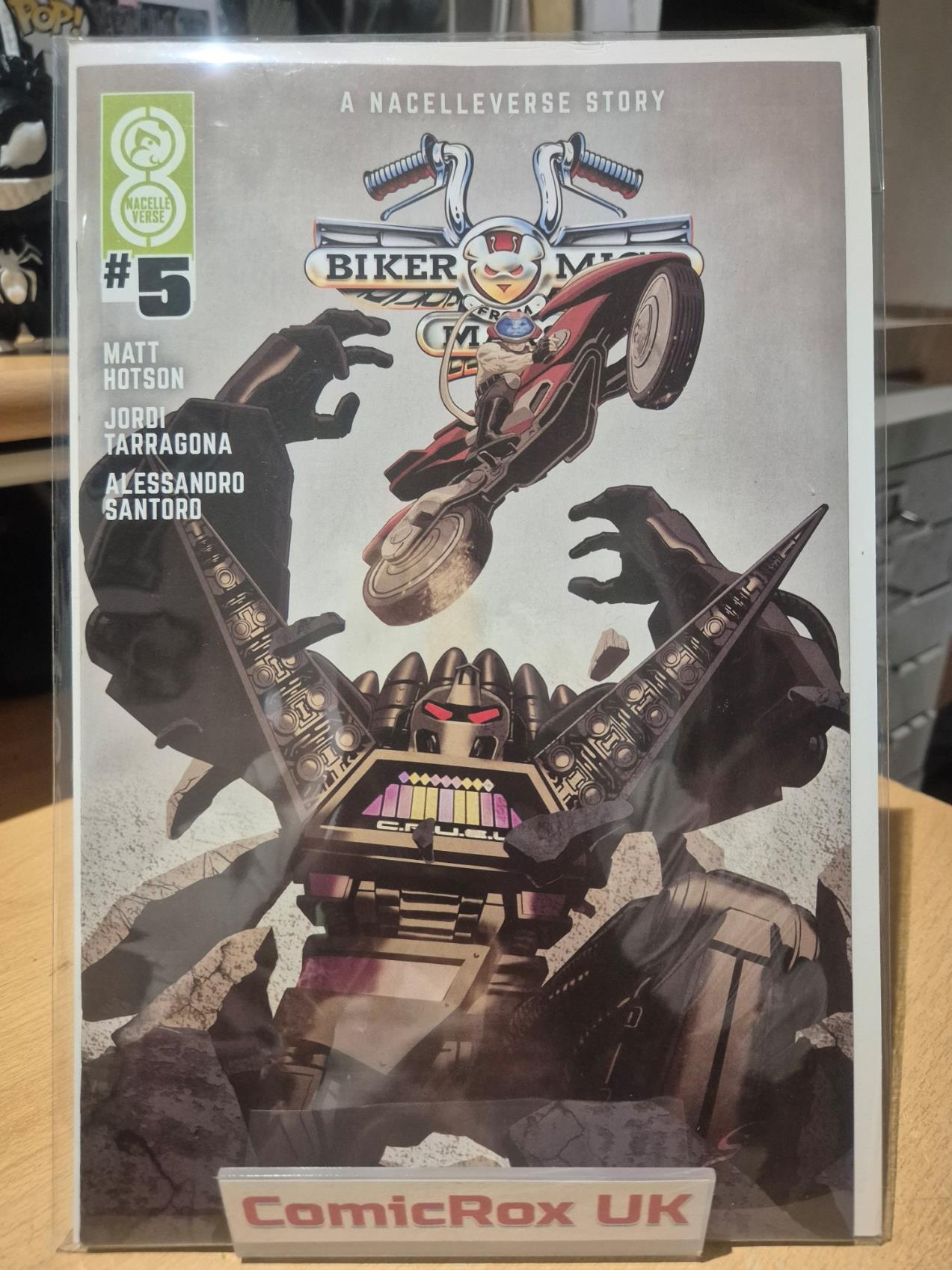 Biker Mice From Mars (Oni Press), Vol. 2, #5, Grey Williamson Variant, NEW/Mint