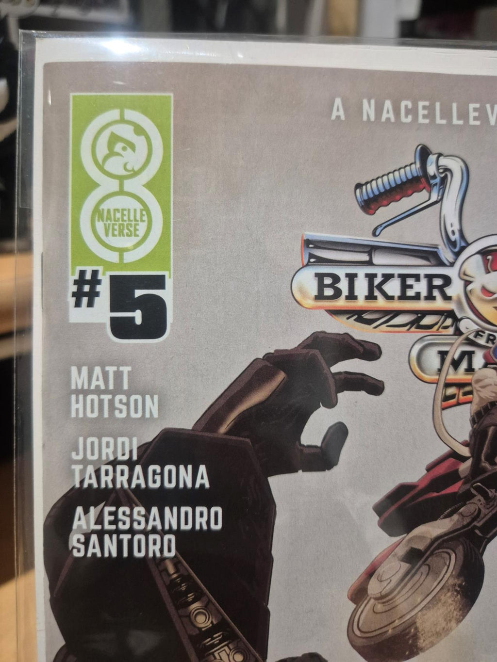 Biker Mice From Mars (Oni Press), Vol. 2, #5, Grey Williamson Variant, NEW/Mint