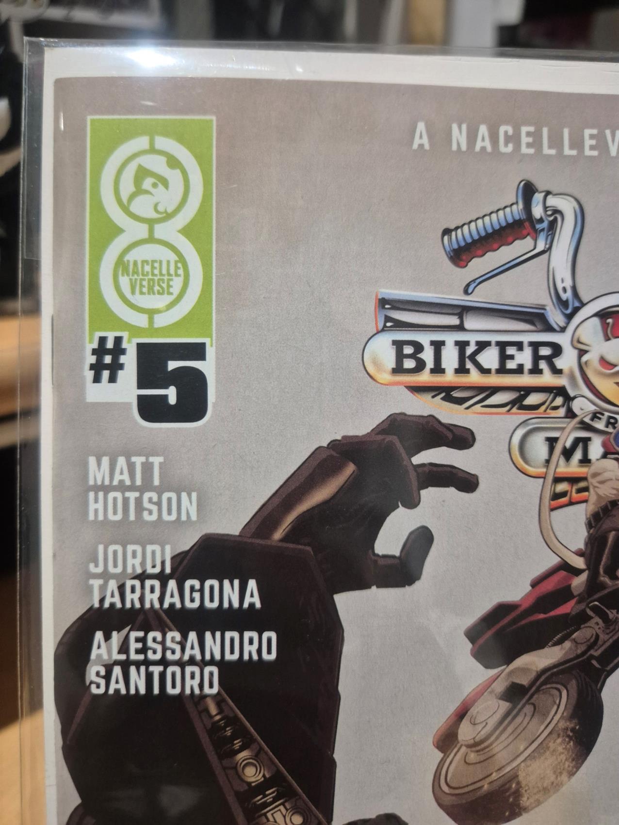 Biker Mice From Mars (Oni Press), Vol. 2, #5, Grey Williamson Variant, NEW/Mint