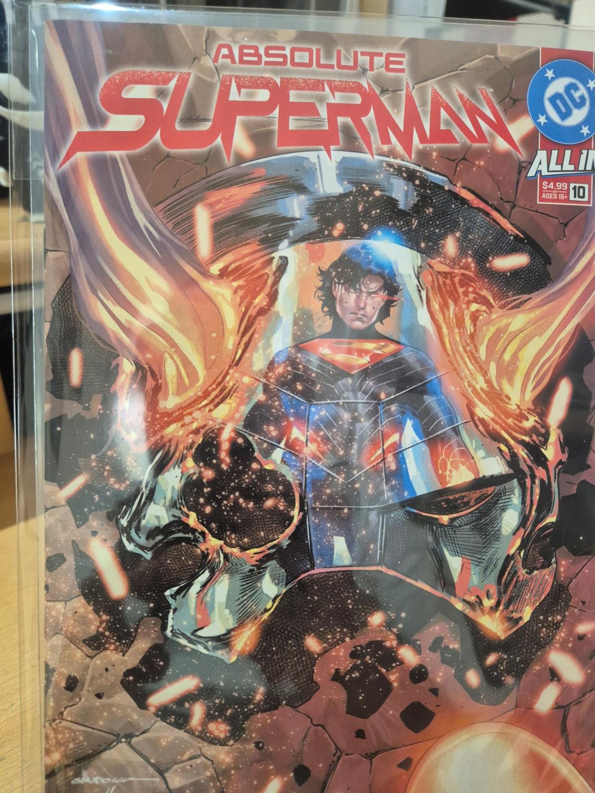 Absolute Superman, #10, 2nd Printing Rafa Sandoval, NEW/Mint