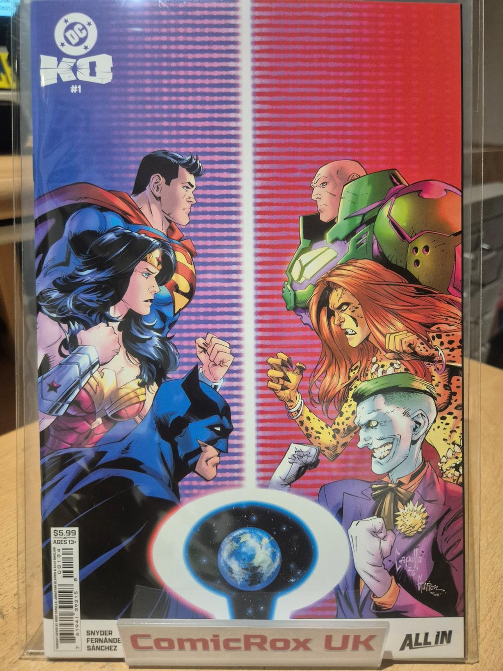 DC K.O. #1 Greg Capullo Variant, NEW/Mint