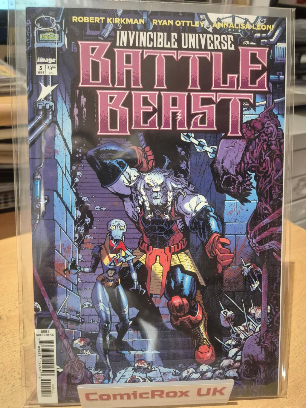 Invincible Universe Battle Beast, #5,Ryan Ottley Regular, NEW/Mint