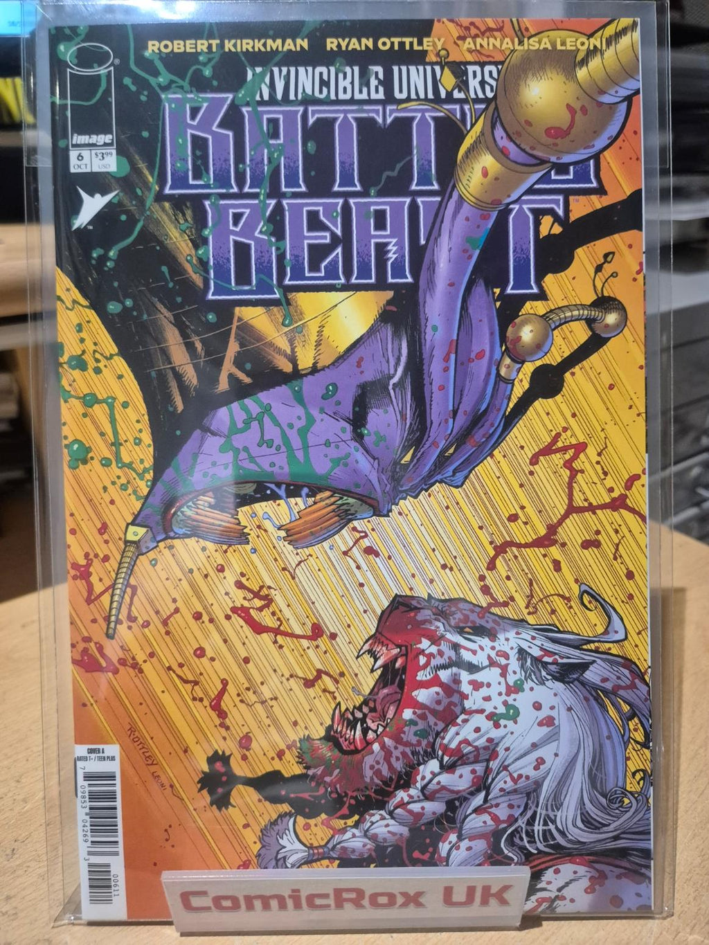 Invincible Universe Battle Beast, #6, Ryan Ottley Regular, NEW/Mint