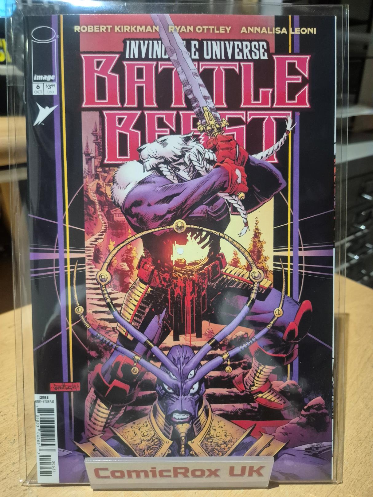 Invincible Universe Battle Beast, #6, Sean Murphy Variant, NEW/Mint