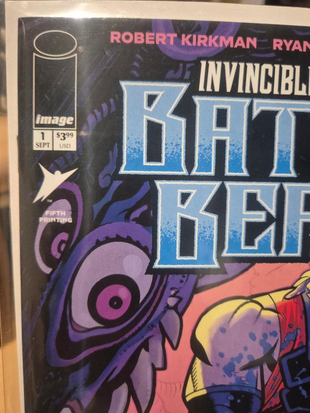 Invincible Universe Battle Beast, #1, 5th Printing Dylan Burnett, NEW/Mint