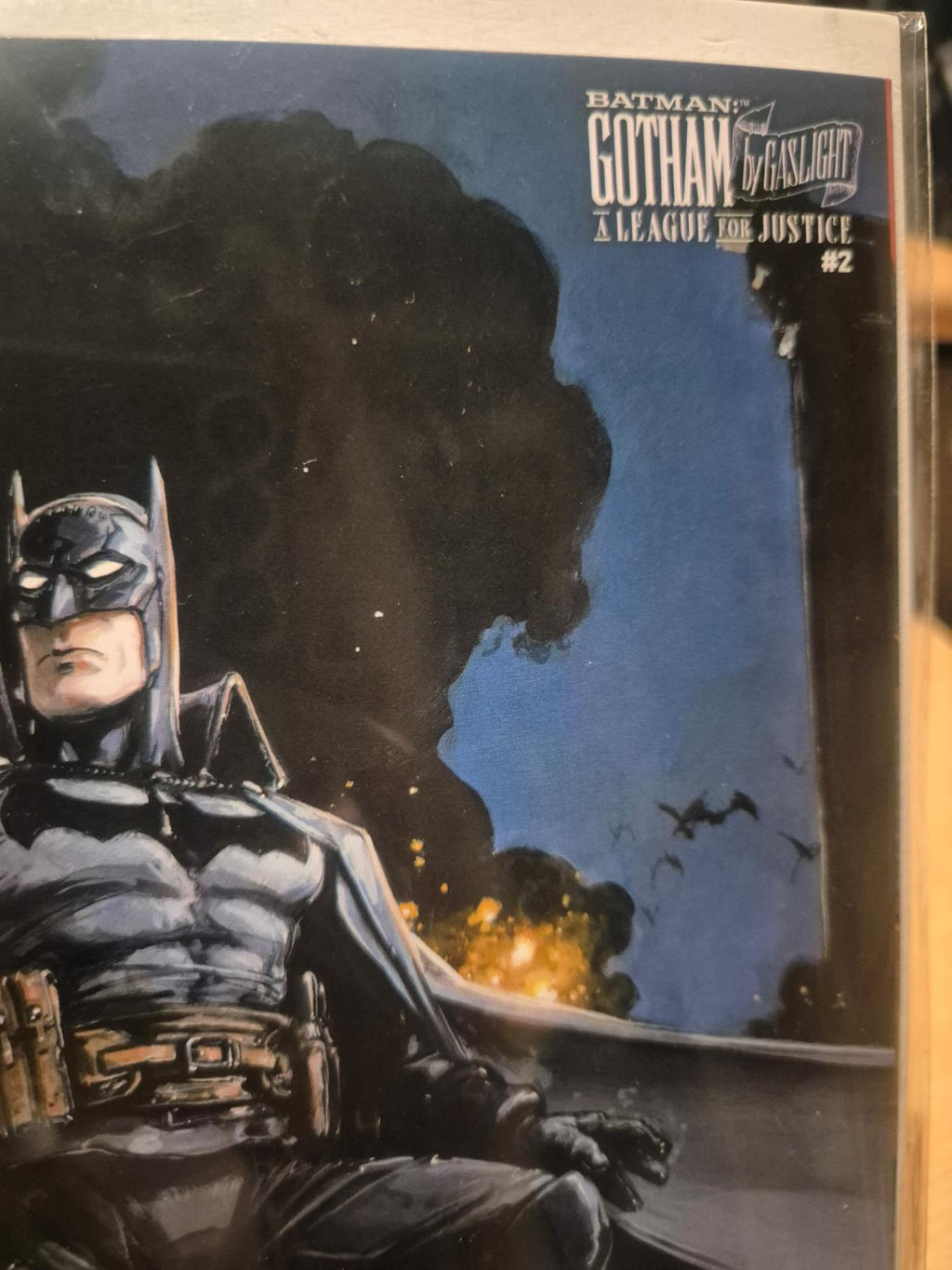 Batman: Gotham by Gaslight - A League For Justice #2 Clayton Crain Variant, MINT