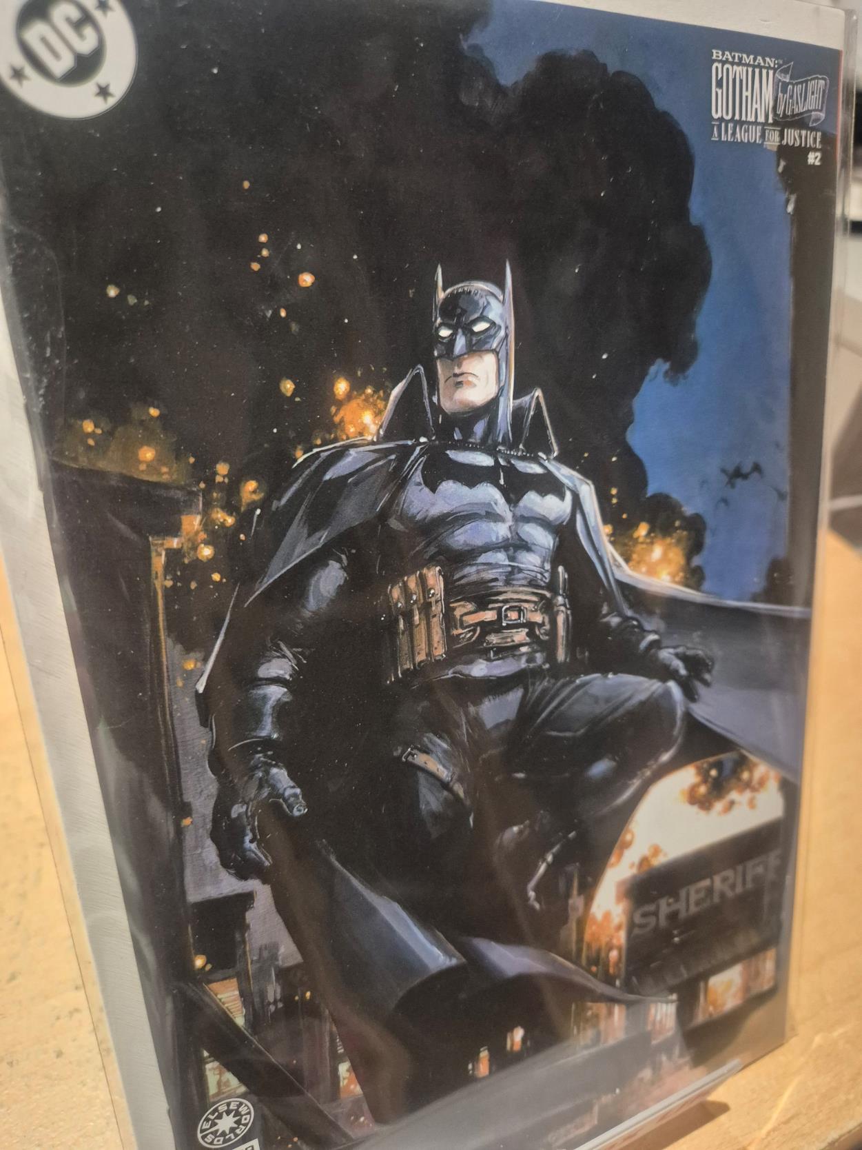 Batman: Gotham by Gaslight - A League For Justice #2 Clayton Crain Variant, MINT
