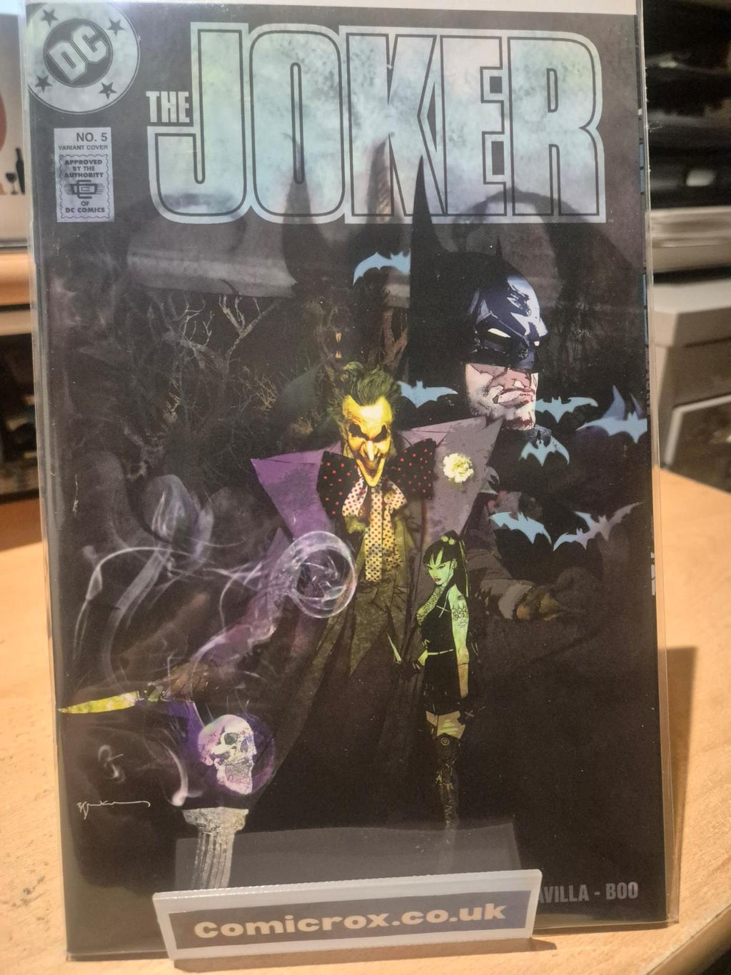 The Joker, Vol. 2, #5, Bill Sienkiewicz Exclusive Variant, NM - Limited to 3000