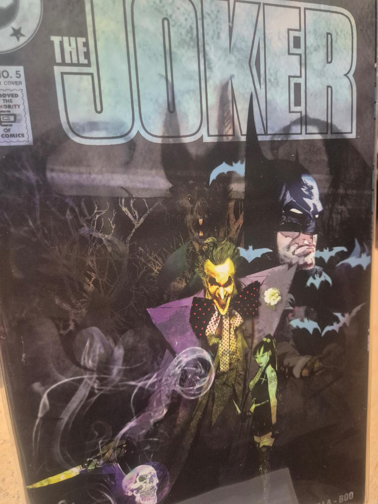 The Joker, Vol. 2, #5, Bill Sienkiewicz Exclusive Variant, NM - Limited to 3000