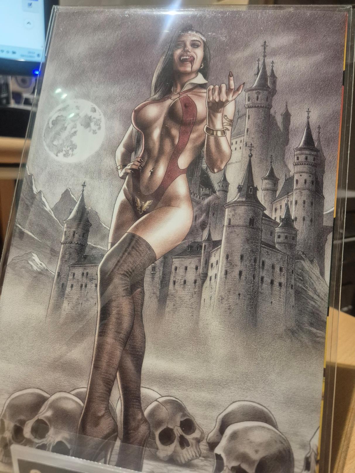 Vampirella, #19, Slab City Exclusive Jairo Valverde Virgin Variant, MINT, Mylar