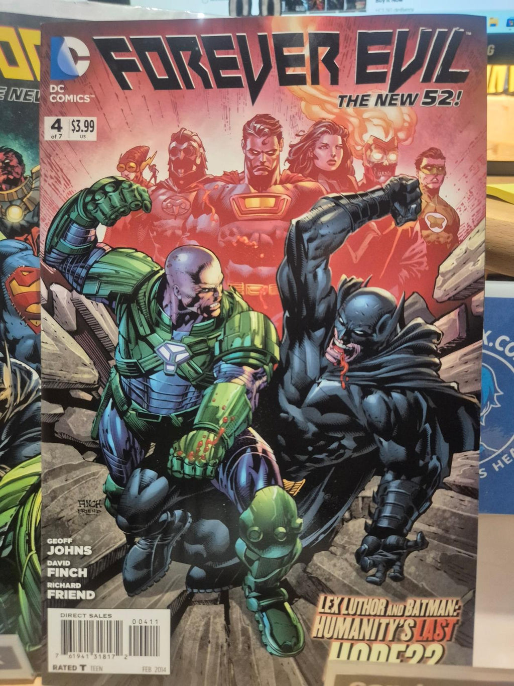 DC Forever Evil, Issues #1 to 7, Full Set, All VF/NM or Higher!, Bargain Lot