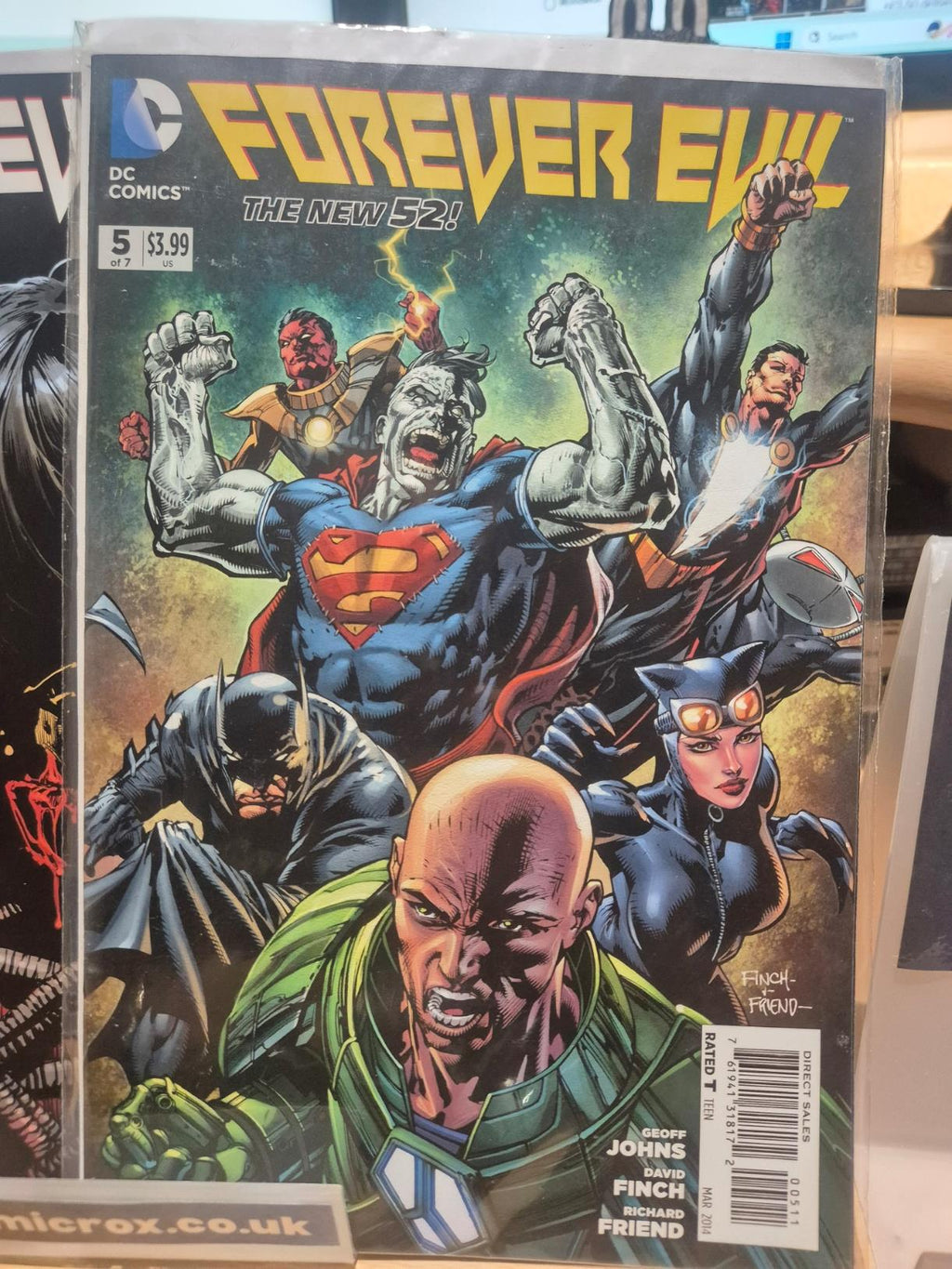 DC Forever Evil, Issues #1 to 7, Full Set, All VF/NM or Higher!, Bargain Lot
