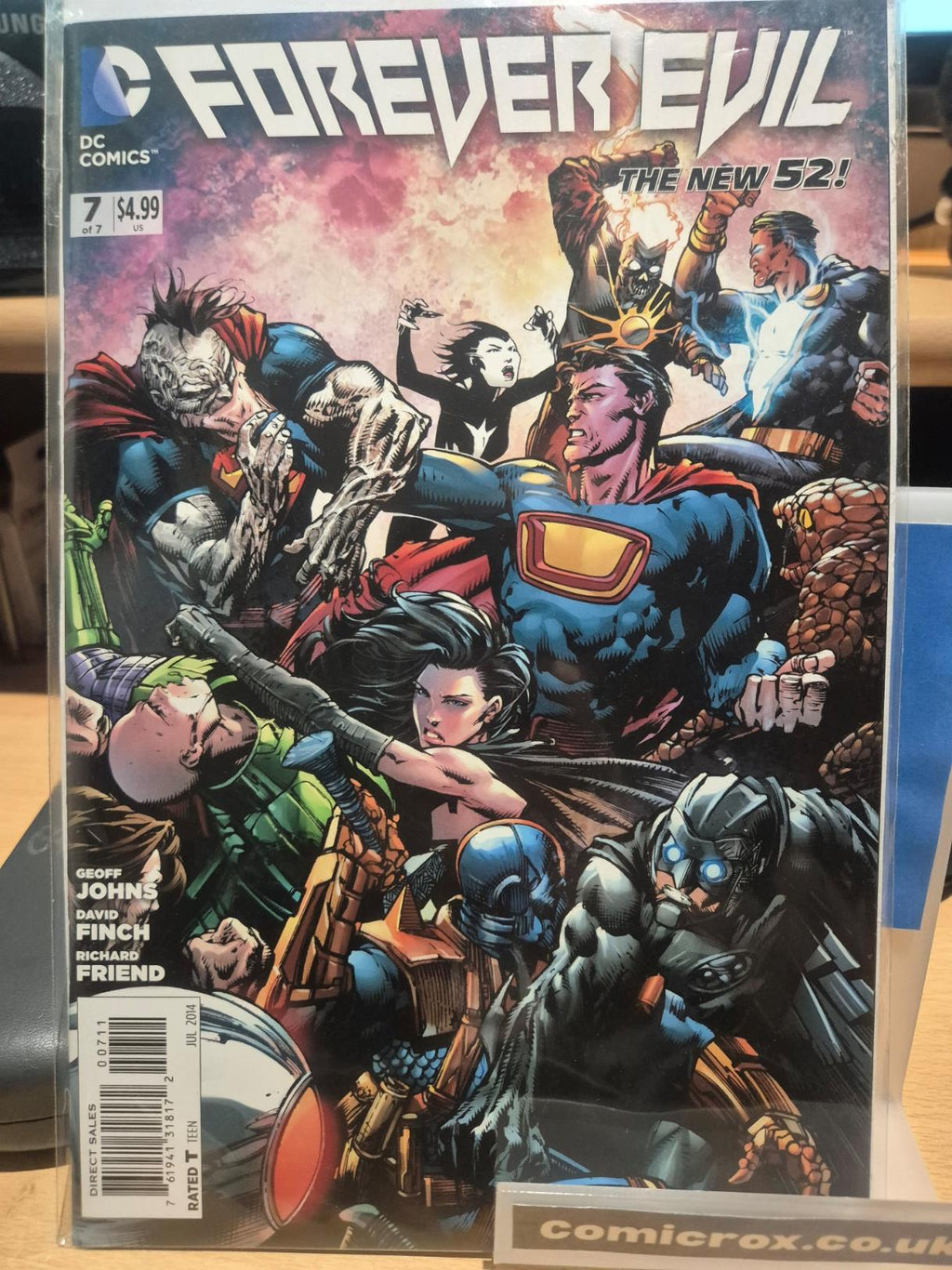 DC Forever Evil, Issues #1 to 7, Full Set, All VF/NM or Higher!, Bargain Lot