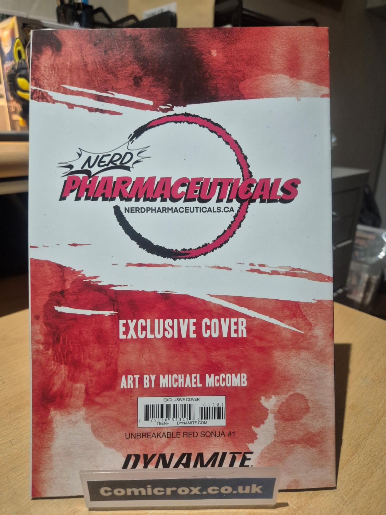 Unbreakable Red Sonja, #2 (Cover Y), Michael McComb Exclusive Cover, VF/NM