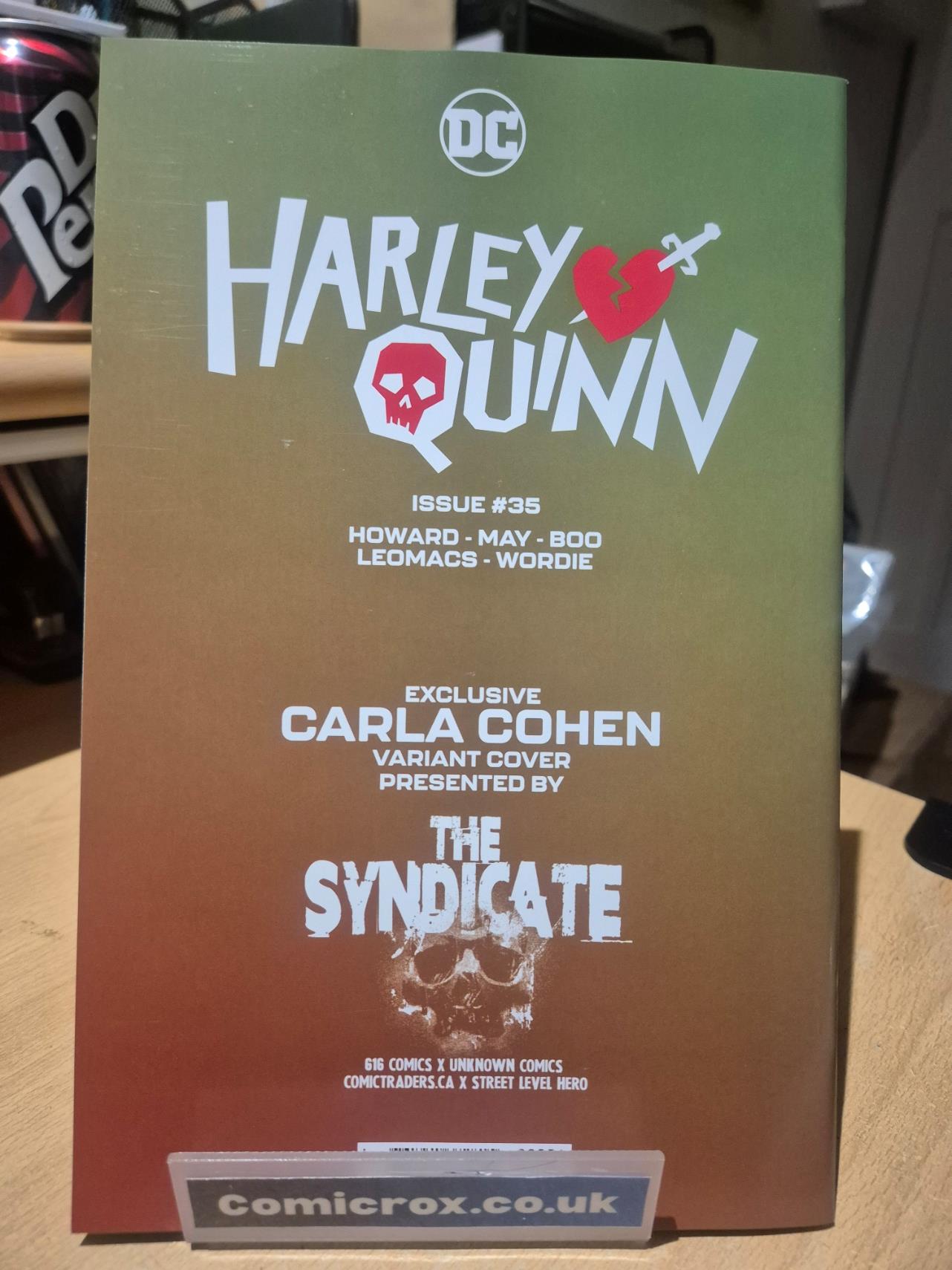 Harley Quinn, #35 Carla Cohen Exclusive Variant, Mint