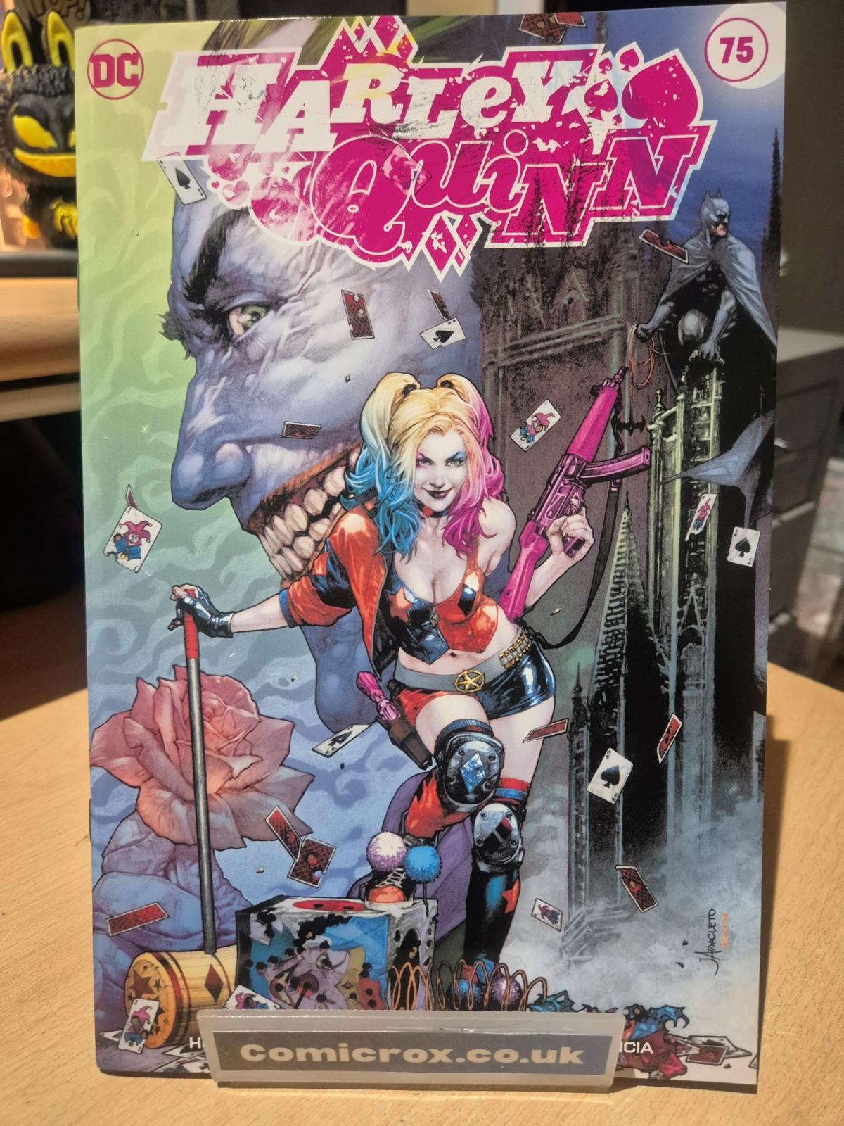 Harley Quinn, #75 Jay Anacleto Exclusive Variant, Rare in UK, Key, Mint