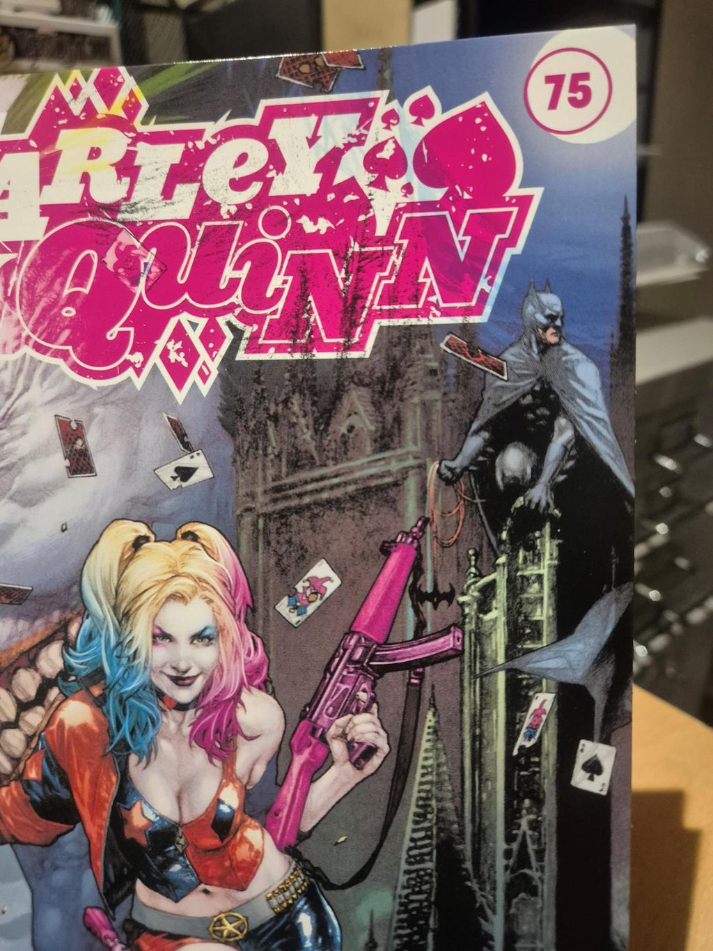 Harley Quinn, #75 Jay Anacleto Exclusive Variant, Rare in UK, Key, Mint