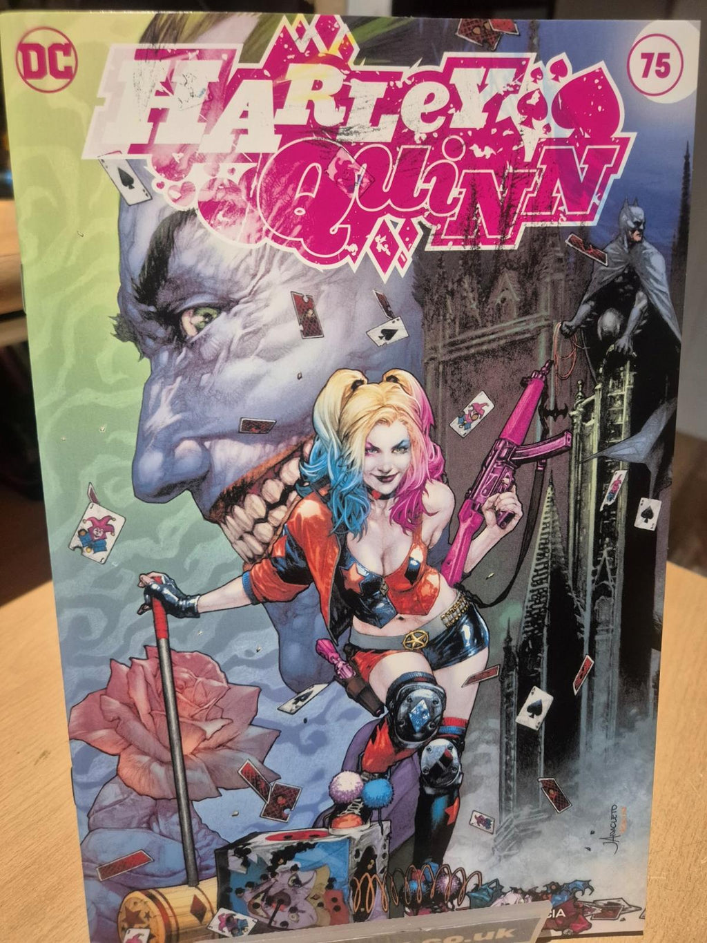 Harley Quinn, #75 Jay Anacleto Exclusive Variant, Rare in UK, Key, Mint