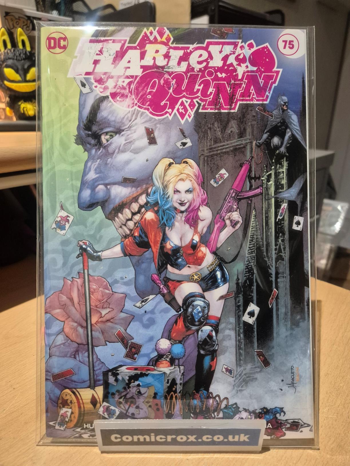 Harley Quinn, #75 Jay Anacleto Exclusive Variant, Rare in UK, Key, Mint