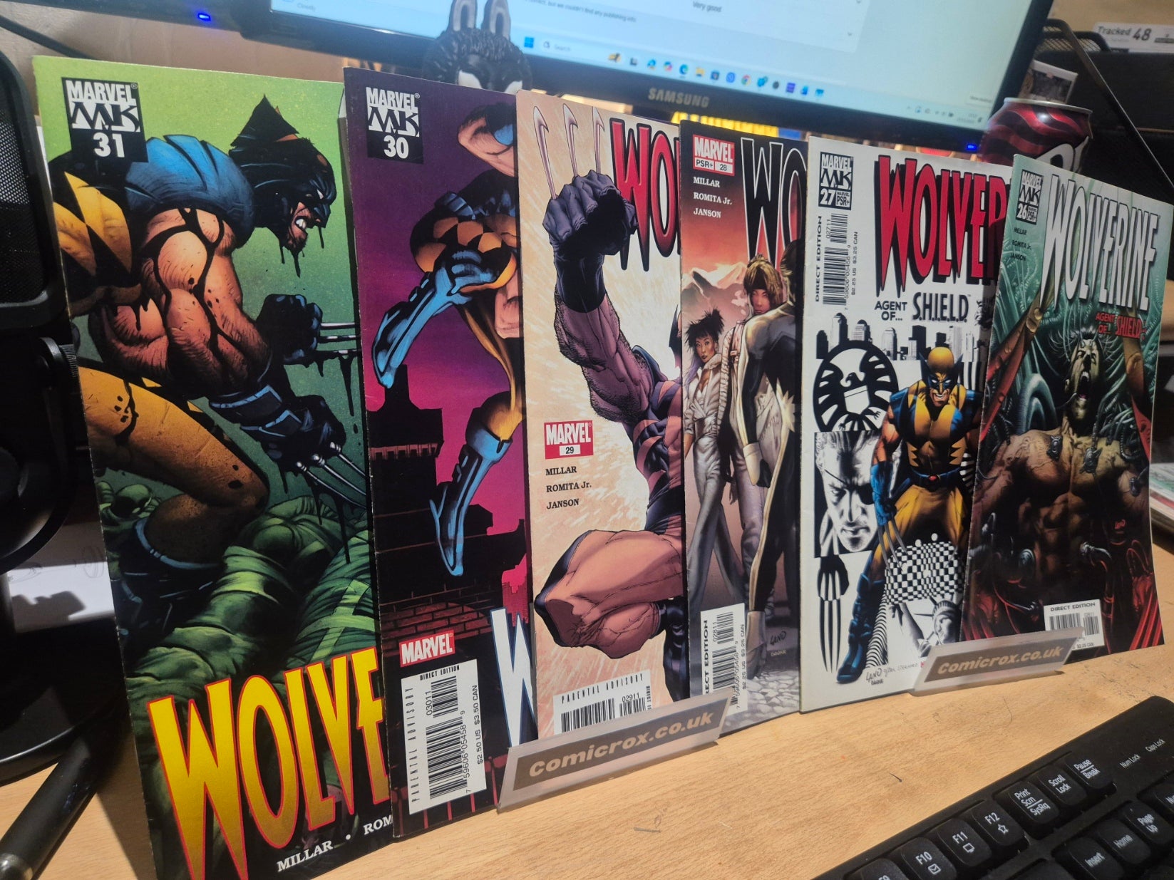 Wolverine Agent of Shield Full Set, Issues 26-31 - All VF/NM or higher, Bargain