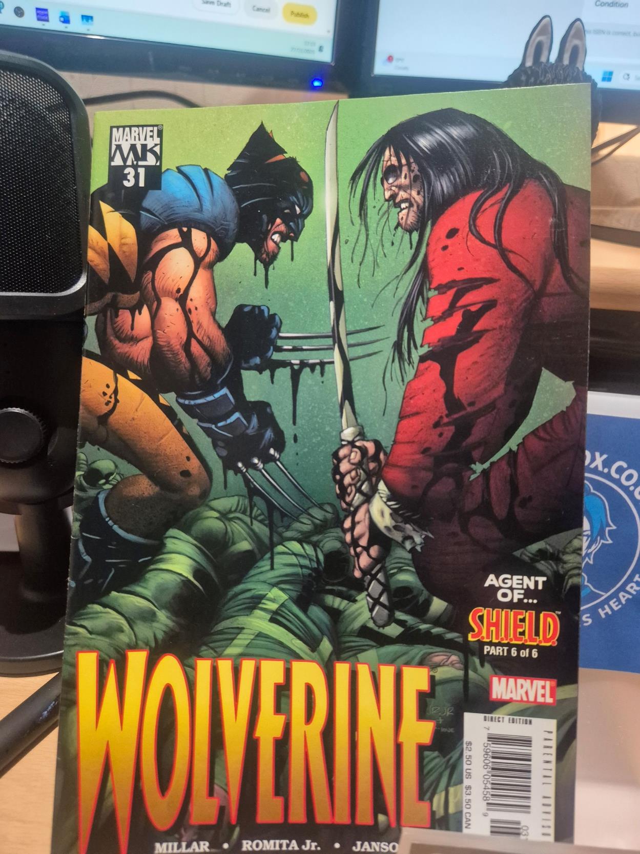 Wolverine Agent of Shield Full Set, Issues 26-31 - All VF/NM or higher, Bargain