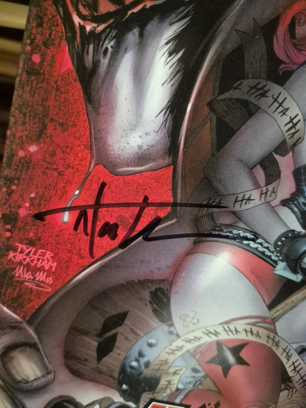 Harley Quinn and Poison Ivy, #1, Tyler Kirkham Exclusive SIGNED by Tyler, COA