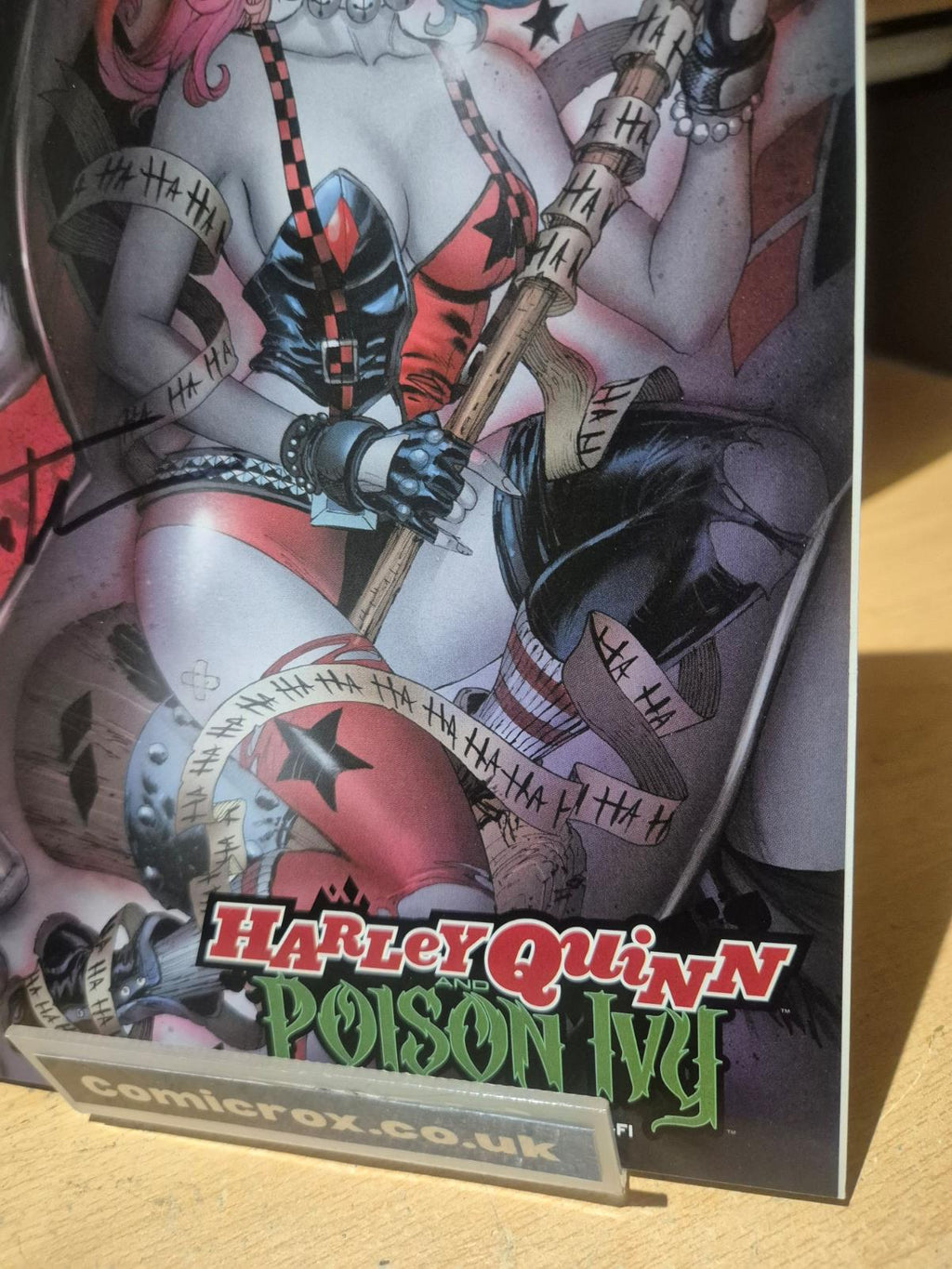 Harley Quinn and Poison Ivy, #1, Tyler Kirkham Exclusive SIGNED by Tyler, COA