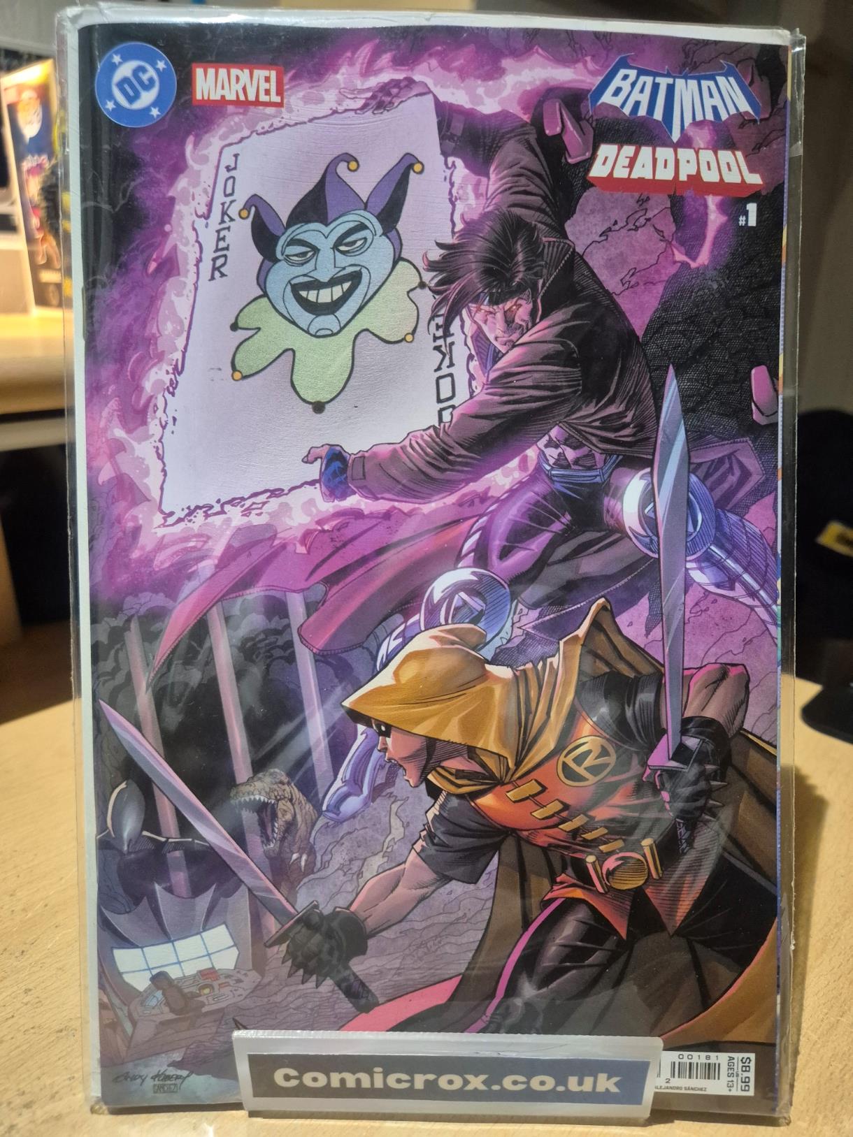 DC MARVEL BATMAN DEADPOOL #1 A KUBERT DAMIAN GAMBIT VARIANT (19/11/2025)