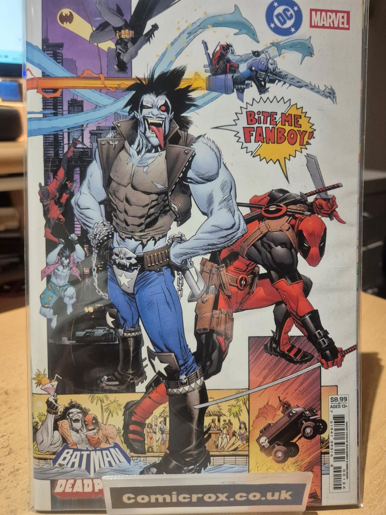 DC MARVEL BATMAN DEADPOOL #1 S G MURPHY LOBO DEADPOOL VARIANT (19/11/2025)