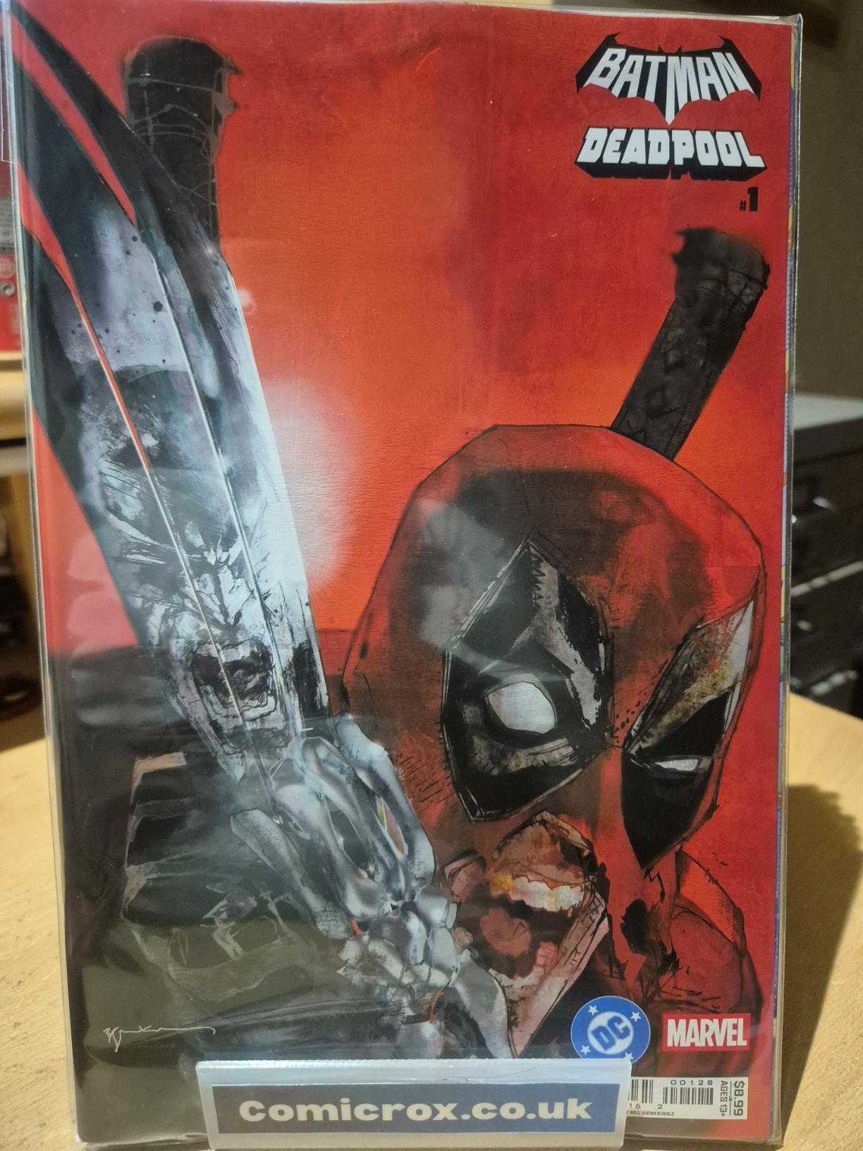DC MARVEL BATMAN DEADPOOL #1 BILL SIENKIEWICZ HULK 340 HOMAGE (19/11/2025)