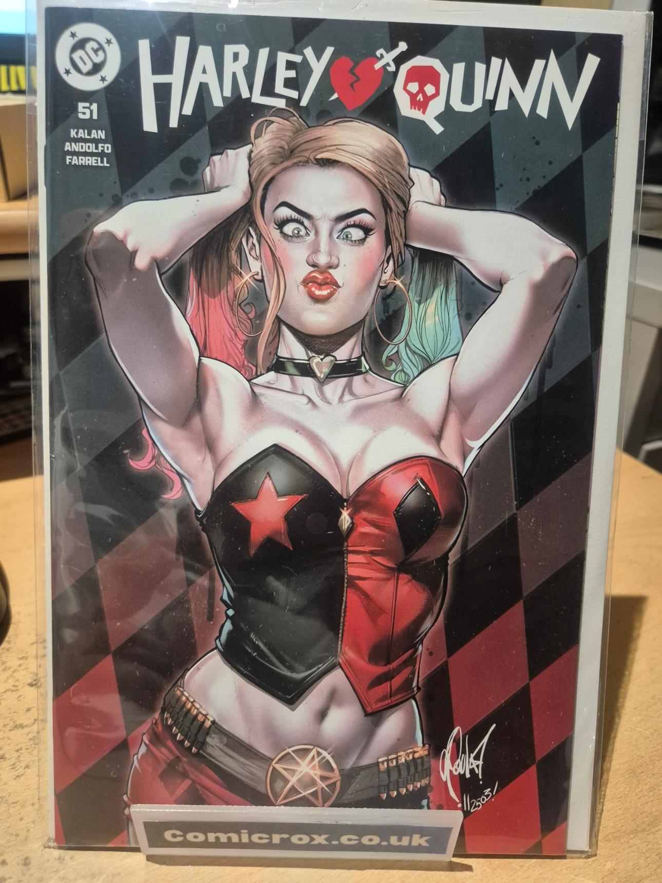 HARLEY QUINN, VOL. 4 #51 CEDRIC POULAT EXCLUSIVE VARIANT (LTD. 3000) 2025