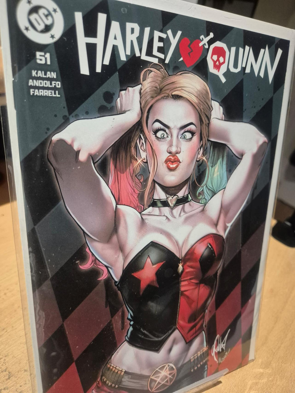 HARLEY QUINN, VOL. 4 #51 CEDRIC POULAT EXCLUSIVE VARIANT (LTD. 3000) 2025
