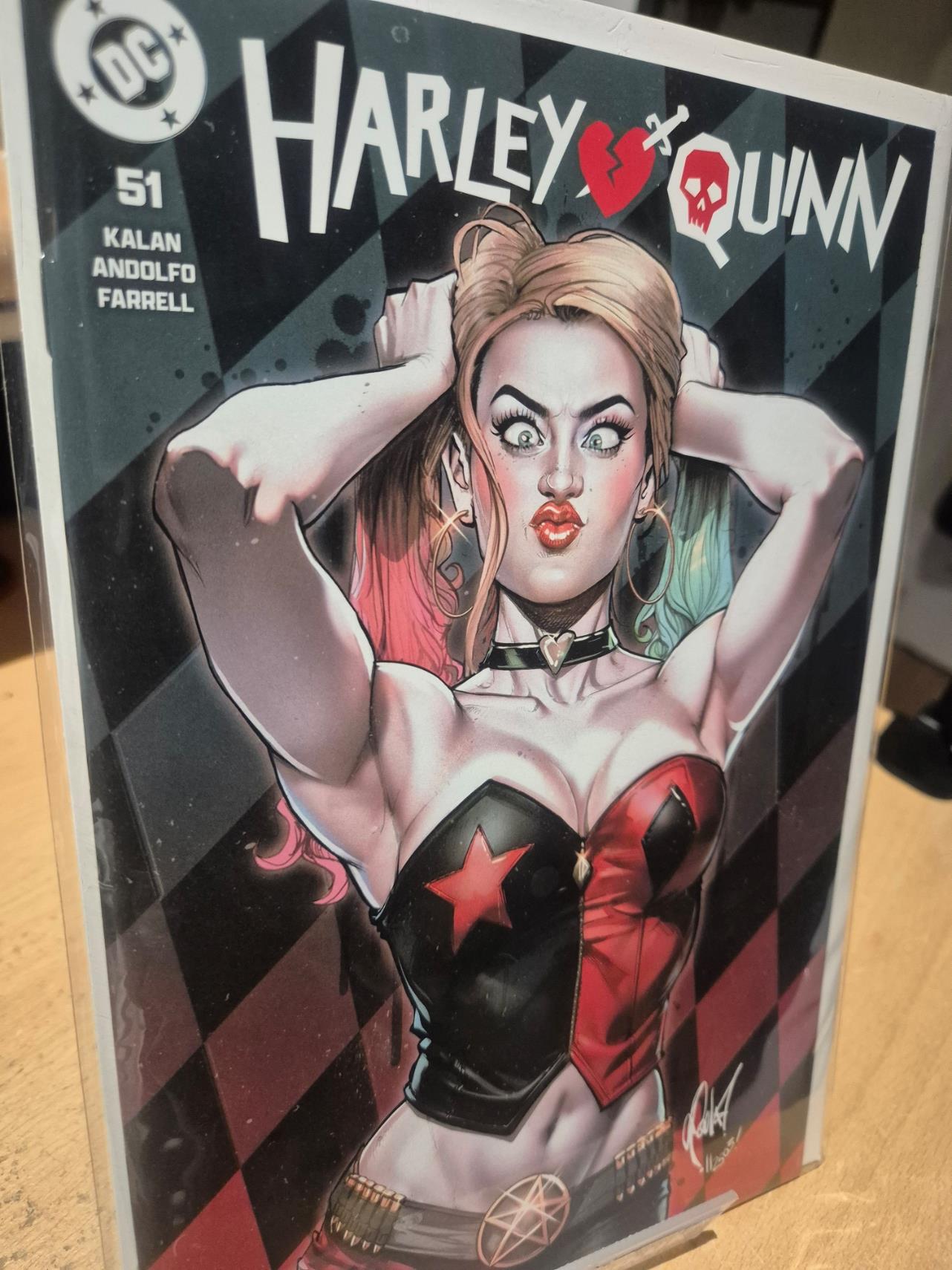 HARLEY QUINN, VOL. 4 #51 CEDRIC POULAT EXCLUSIVE VARIANT (LTD. 3000) 2025