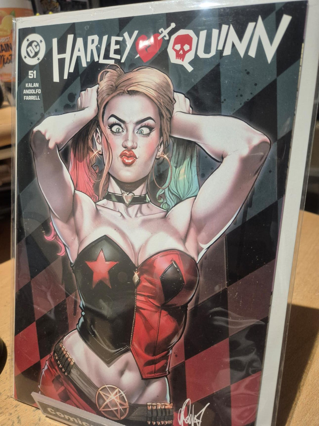 HARLEY QUINN, VOL. 4 #51 CEDRIC POULAT EXCLUSIVE VARIANT (LTD. 3000) 2025