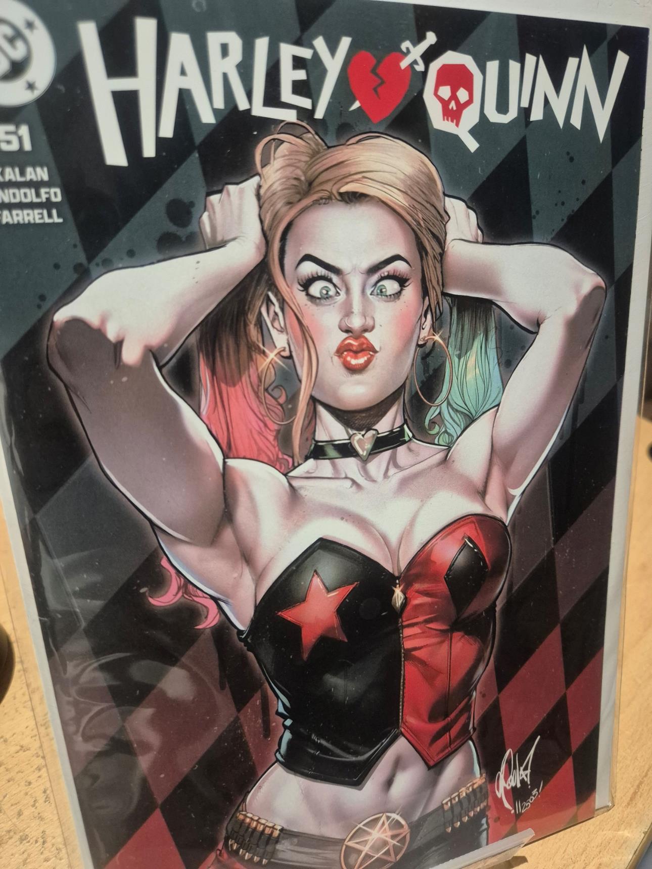 HARLEY QUINN, VOL. 4 #51 CEDRIC POULAT EXCLUSIVE VARIANT (LTD. 3000) 2025