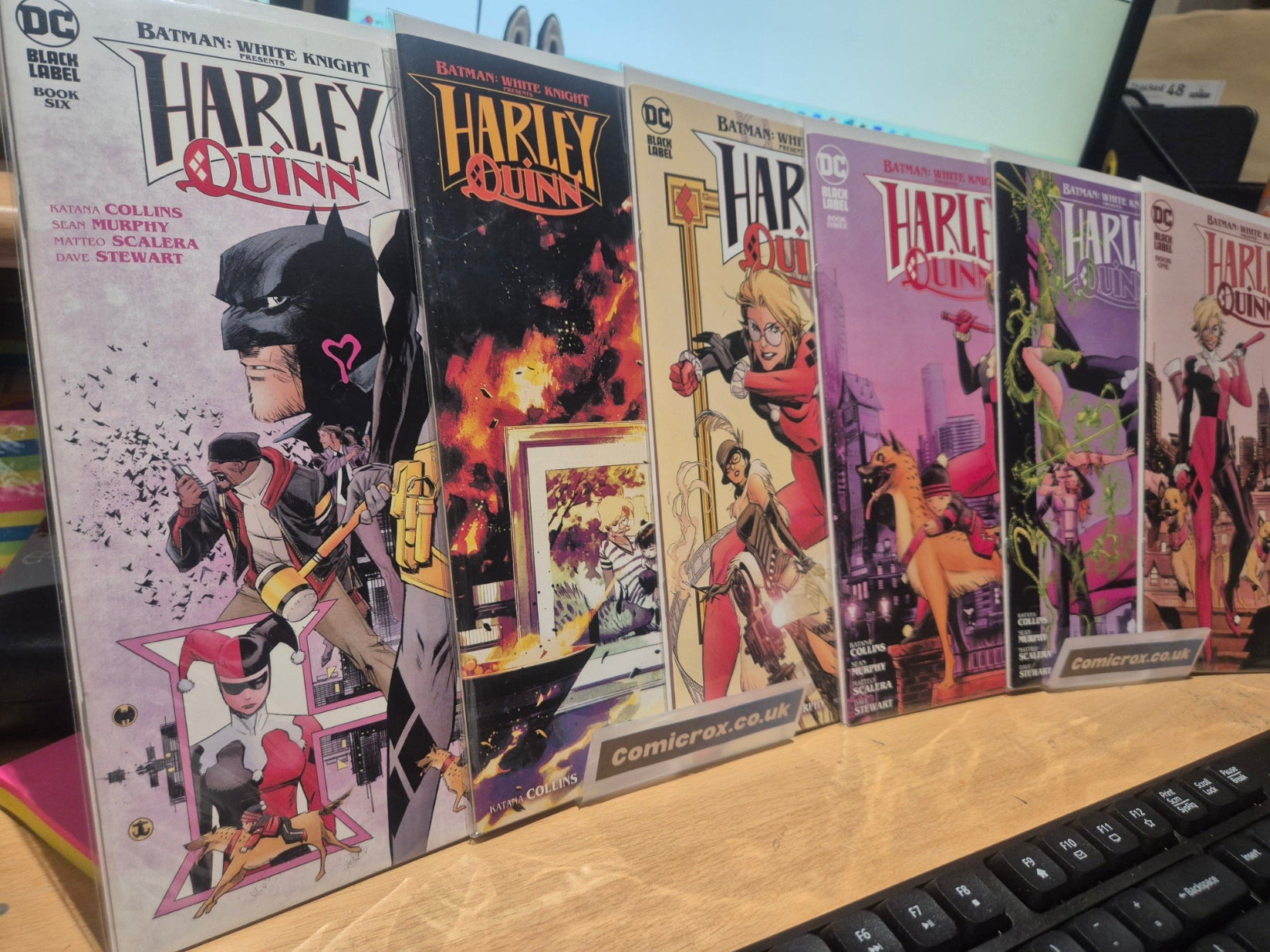 BATMAN: WHITE KNIGHT PRESENTS HARLEY QUINN, FULL SET #1 TO 6, VARIANTS/KEYS, NEW